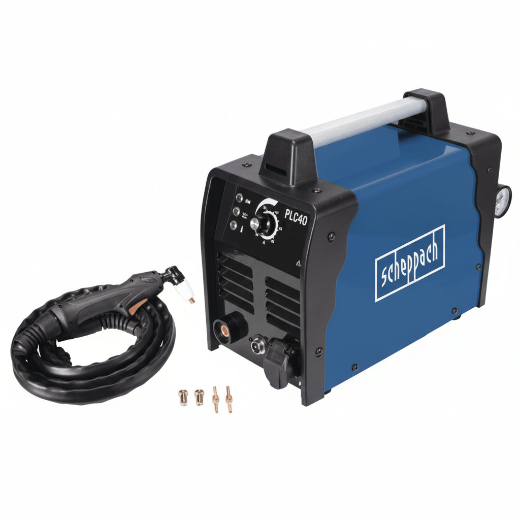 Scheppach PLC40 Powerful 40A Plasma Cutter for Metal and Steel